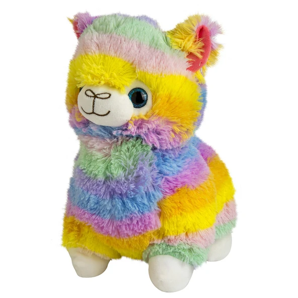 M Toys Renkli Alpaka Peluş 28 Cm
