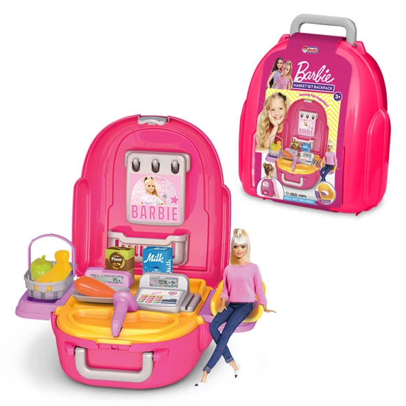 Dede Barbie Market Set Sırt Çantası