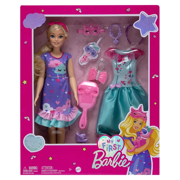 My First Barbie İlk Bebeğim Barbie Delüks Bebek