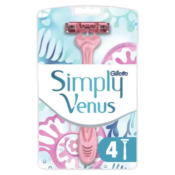Gillette Venus Simply3 4'lü