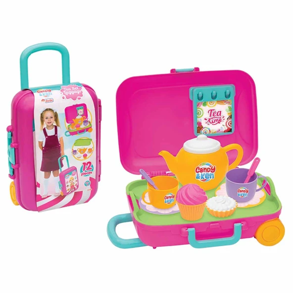 Dede Candy & Ken Çay Set Bavulum