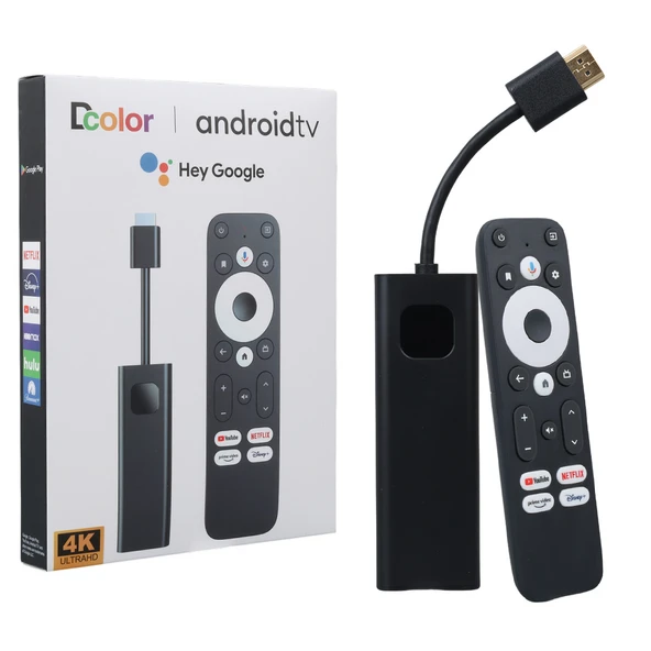 MAGBOX MAGROID GD1 D COLOR LİSANSLI 16 GB HDD 2 GB RAM 4K ANDROID TV STICK