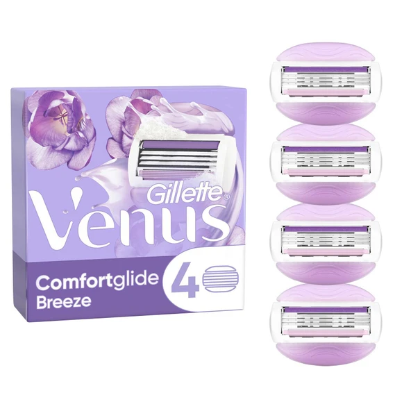 Gillette Venus Breeze 4'lü Yedek Bıçak
