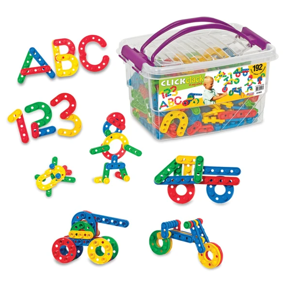 Dede Click Clack Box (192 Parça )