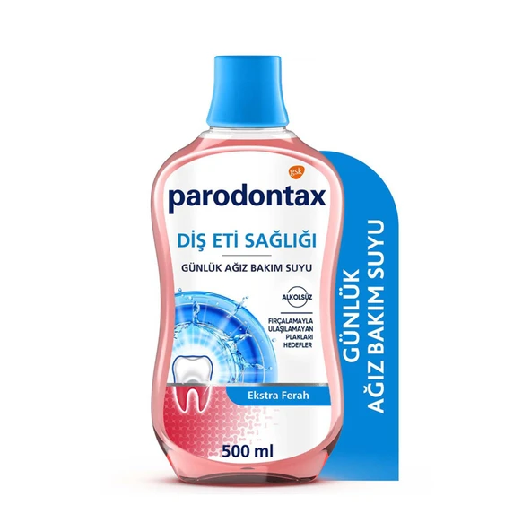 Parodontax Ekstra Ferah Ağız Bakım Suyu 500 Ml