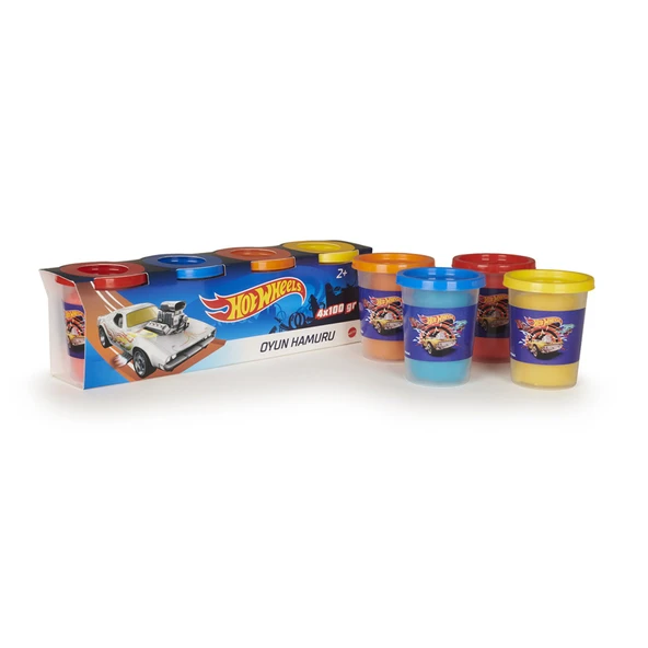 Hotwheels Oyun Hamuru 4X100