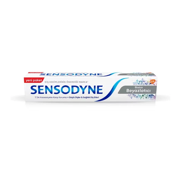 Sensodyne Eksta Beyazlatıcı Diş Macunu 75 Ml