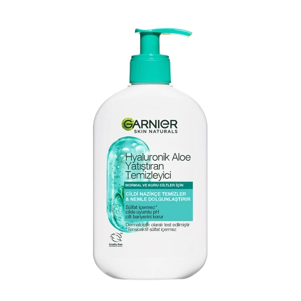 Garnier Hyaluronik Aloe Yatıştıran Temizleyici 250ml