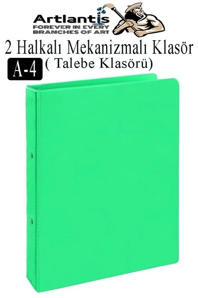 2 Halkalı Klasör 1 Adet A4 PVC Öğrenci ve Ofis Tipi Evrak Sunum Talebe Klasörü İç Cepli Otomatik Mekanizmalı Büro Okul - 7
