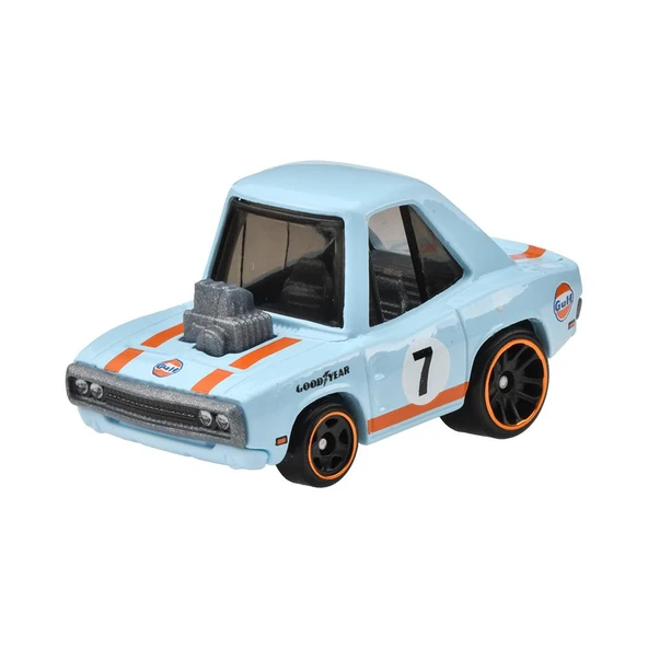 Hot Wheels Silver Series Tooned Gulf Racing - 70 Dodge Charger JCB63 - 3