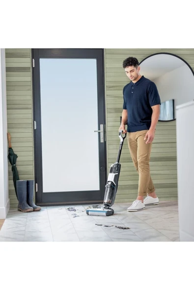 Crosswave Hf3 Cordless Select Yüksek Vakumlu Kablosuz Sert Zemin Süpürme Ve Silme Makinesi - 7