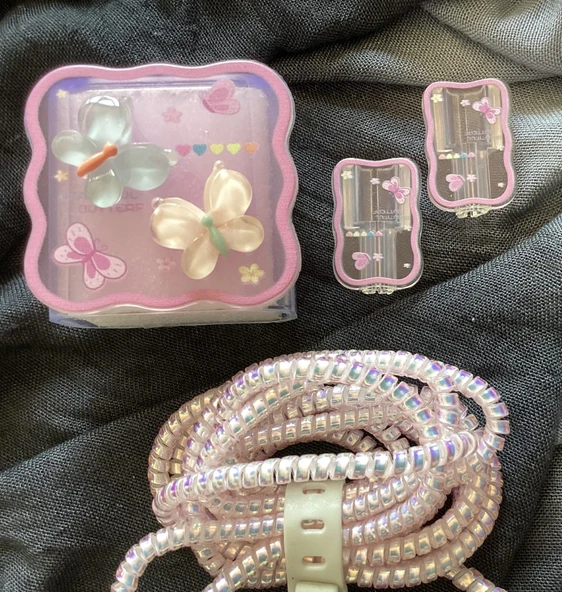 Brokoli Home iPhone 18W/20W Uyumlu Şarj Kılıfı, Şarj Kablosu Örme Aparatı, Kablo Koruyucu Aparatı,P - 2