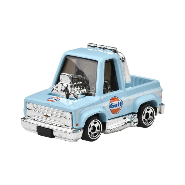 Hot Wheels Silver Series Tooned Gulf Racing - Toon'd 83 Chevy Silverado JCB64 - 2