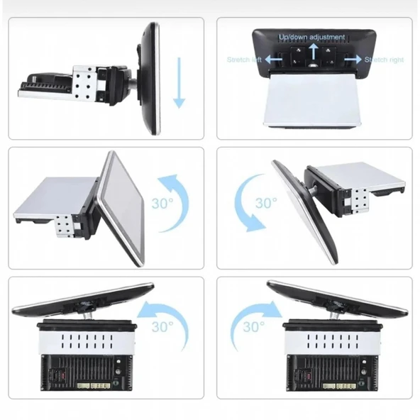 UNİVERSAL 360 DERECE DÖNEN MULTİMEDYA TEYP 10.1İNÇ 2 32 - 7