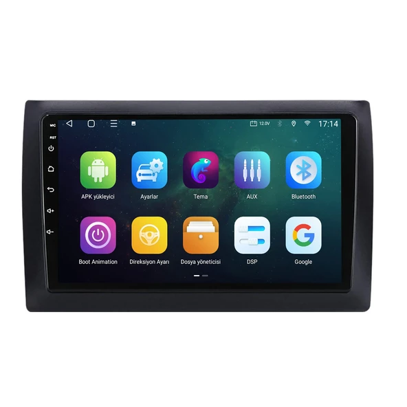 Fiat Stilo 2003-2006 2 GB RAM 32 GB HAFIZA ANDROID MULTIMEDIA TEYP - 7