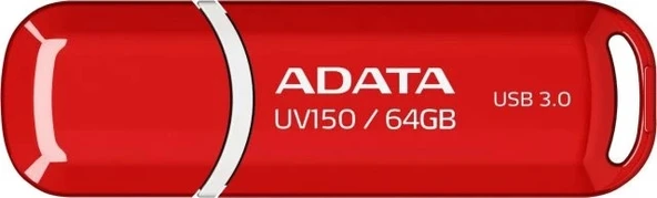 ADATA UV150 64 GB USB 3.0 Snap-on Cap Flash Bellek - 1