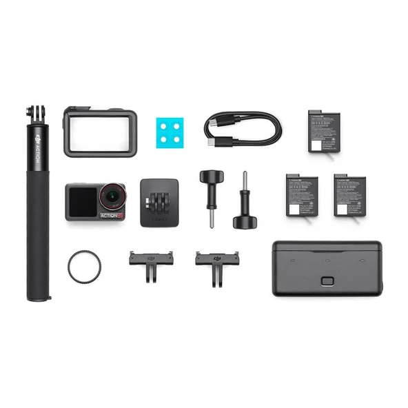 DJI OSMO ACTION 5 PRO ADVENTURE COMBO AKSİYON KAMERA (RESMI DIST GARANTILI) - 2