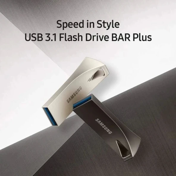 Samsung USB 3.1 Flash Bellek BAR Plus 128GB