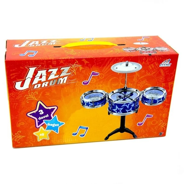 Nessiworld Jazz Drum Mini Bateri Seti - 1