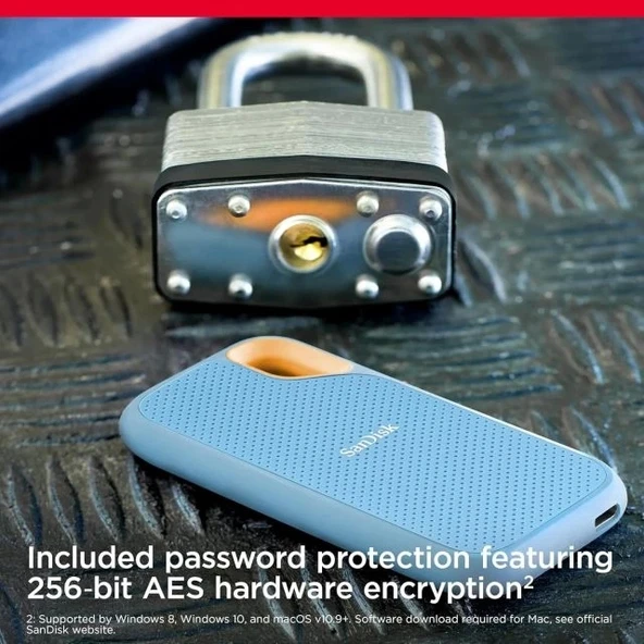 SanDisk 1TB Extreme Taşınabilir SSD - 8