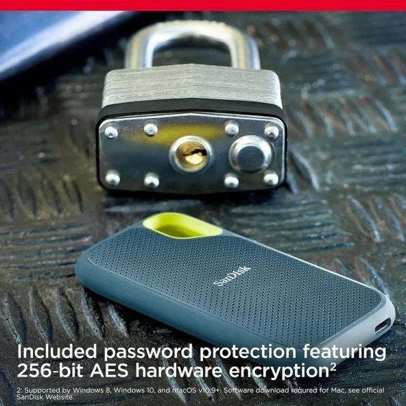 SanDisk 1TB Extreme Taşınabilir SSD - 6