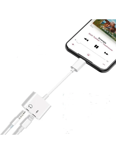 Linkage Lightning&Lightning Şarj ve Kulaklık Aparatı Süper Uyumlu LKO-12 - 3