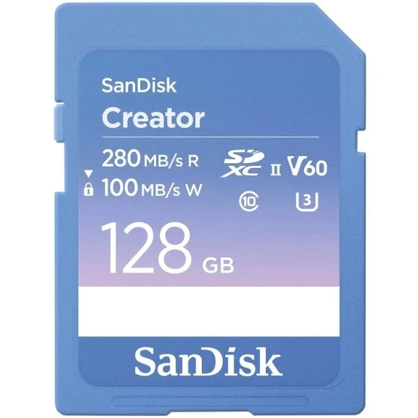SanDisk Creator SD UHS-II Kart - 6