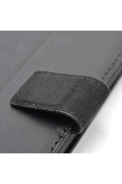 Samsung Galaxy A36 Kılıf Pu Deri Kapaklı Standlı Kartlıklı Bölmeli Deluxe Cüzdan - Resim 3