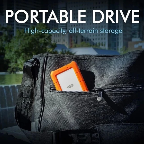 Lacie Rugged Taşınabilir External USB-C HDD  5 TB