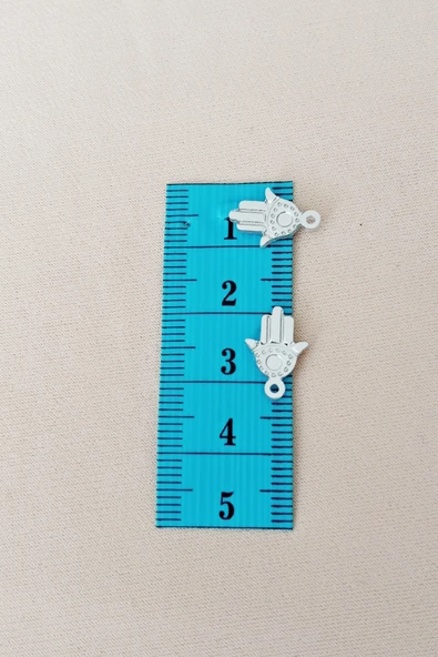 Oya Abiye Bileklik Kolye Pleksi Metalik Plastik Pul Gümüş Renk 8 gram 80 adet - BNC526 - Resim 2