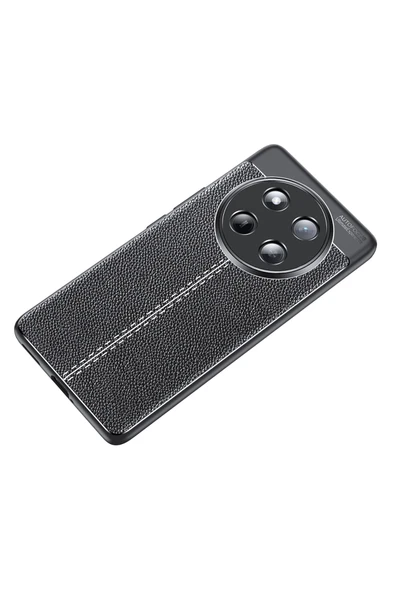 Honor Magic 7 Lite Kılıf Deri Görünümlü Renk Atmayan Dayanaklı Silikon Kapak (niss) - Resim 5