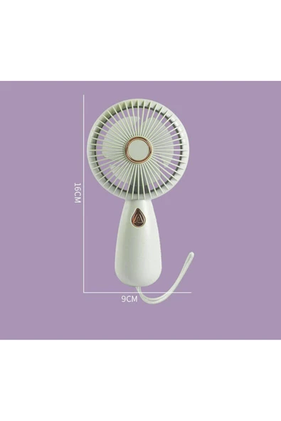 Mini Vantilatör Portatif Soğutucu Fan (ZB103) - Resim 3