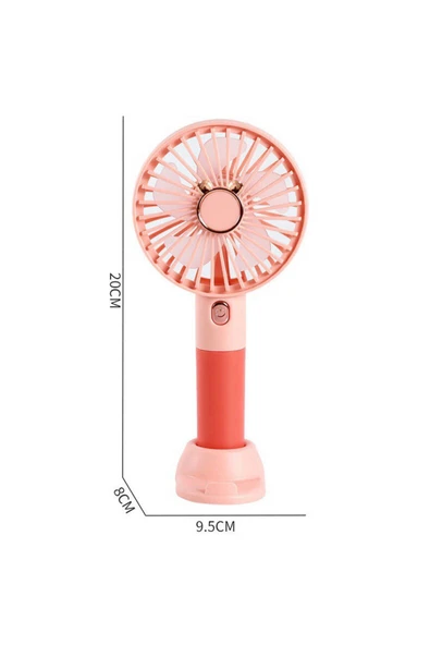 Mini Vantilatör Portatif Soğutucu Fan (ZB122) - 3