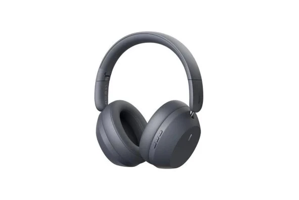 Baseus Kablosuz Bluetooth Katlanabilir Kulaklık Gri