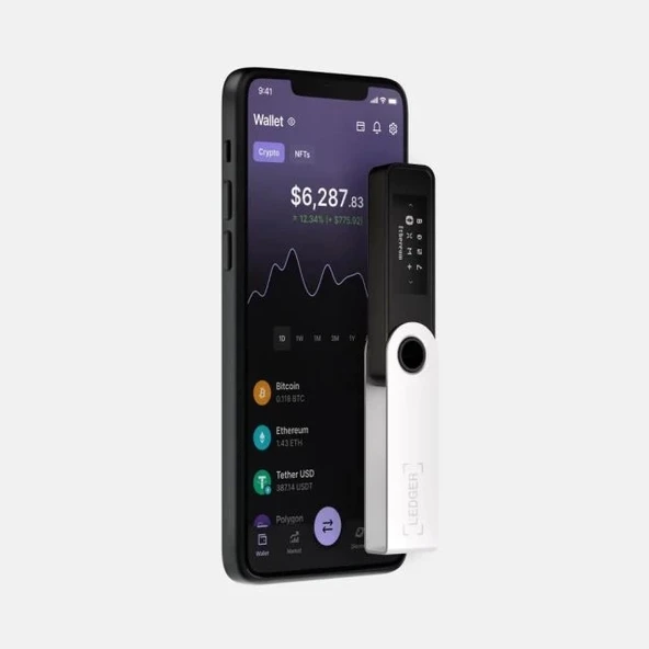 Ledger Nano S Plus Kripto Hardware Cüzdan - Matte-Black - 7