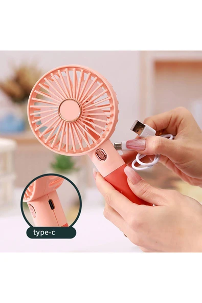 Mini Vantilatör Portatif Soğutucu Fan (ZB122) - 4
