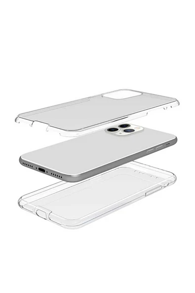 Apple Iphone 12 Pro Max Heptekiletişim Enjoy Kılıf-renksiz - Resim 4