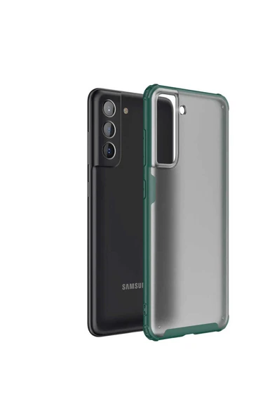 Samsung Galaxy S21 Fe Heptekiletişim Volks Kılıf-koyu Yeşil
