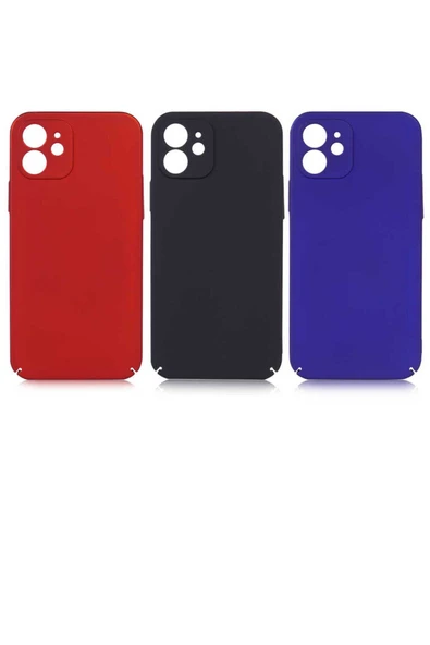 iPhone 12 Uyumlu Zore Kapp Kılıf-Siyah - 5