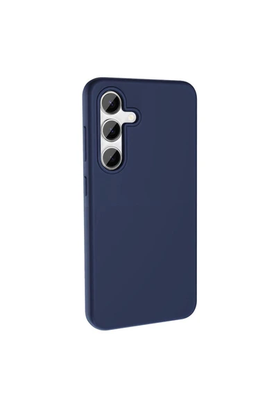 Samsung Galaxy S24 Kılıf Kamera Çıkıntılı Yumuşak İçi Kadife Lansman Dokulu Silikon Kapak (Kivi) - 5