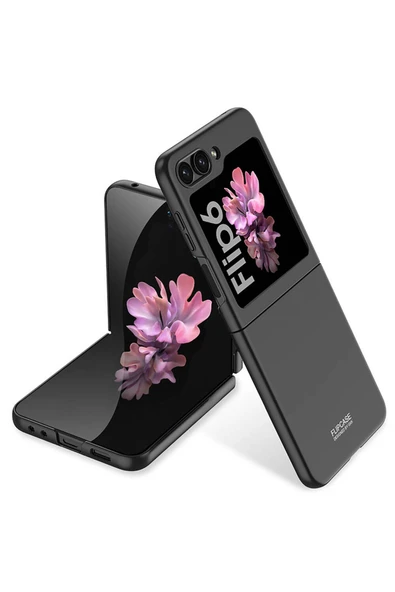 Samsung Galaxy Z Flip 6 Kılıf Mat Görünümlü Ultra İnce Sert Kıpta Kapak ürün görseli 1