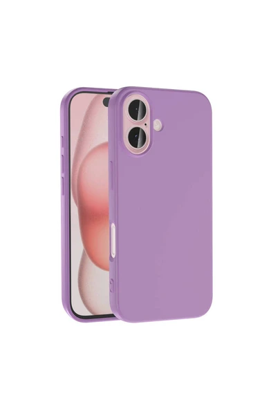 Apple iPhone 16 Plus Kılıf Lansman İçi Kadife Soft Yumuşak Dokulu Liquid Silikon Kapak (LSR) - 2