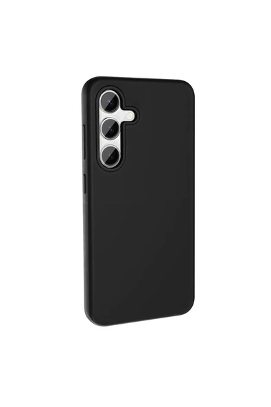 Samsung Galaxy S24 Kılıf Kamera Çıkıntılı Yumuşak İçi Kadife Lansman Dokulu Silikon Kapak (Kivi) - 4