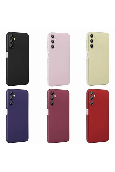 Samsung Galaxy A15 Kılıf Yumuşak Dokulu Soft İnce Mat Silikon Kapak (PREMİER) - Resim 3