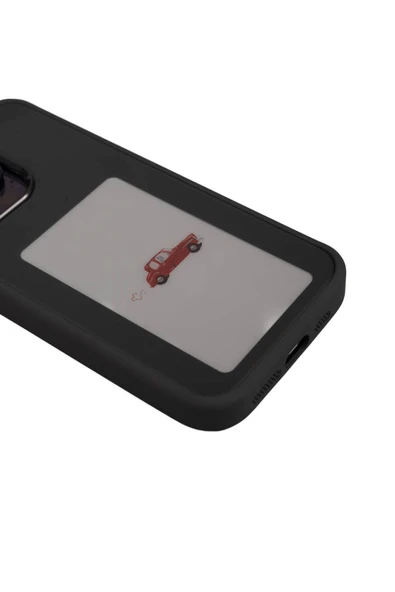 Apple iPhone 14 Pro Max Kılıf Tarzınıza Göre Ekranı Yansıtan Akıllı NFC Kapak (NFC) - 5