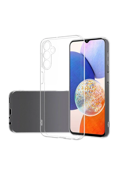 Samsung Galaxy A35 Şeffaf Kılıf Yumuşak İnce Tasarımlı Kapak (SÜPER) ürün görseli