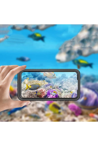 Samsung Galaxy S23 FE Kılıf 360 Tam Koruma Su Geçirmez Toz Geçirmez Kapak (SU) - Resim 5