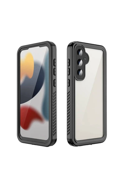 Samsung Galaxy S23 FE Kılıf 360 Tam Koruma Su Geçirmez Toz Geçirmez Kapak (SU) - Resim 2