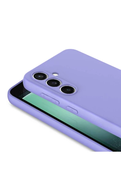 Samsung Galaxy S23 FE Kılıf Kadife İç Yüzey Yumuşak Dokulu Kamera Korumalı Kapak (MARA) - Resim 3