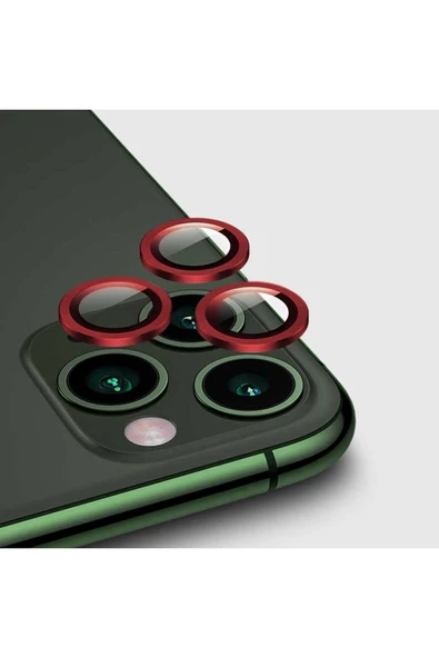Iphone 11 Pro Kamera Lens Koruyucu Kolay Takma Aparatlı (CL-01)